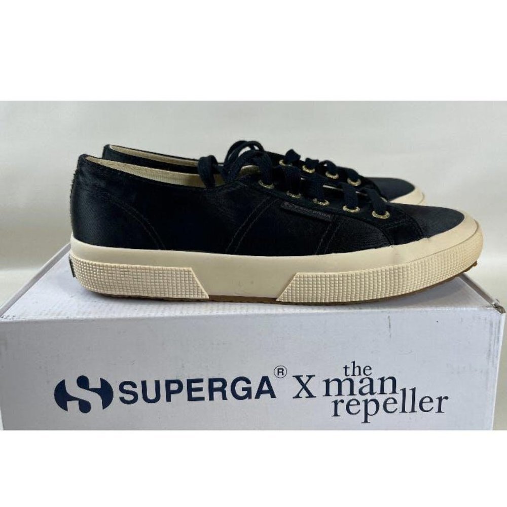 SUPERGA X THE MAN REPELLER COLLAB SATIN SHOES 6.5 - Picture 2 of 5